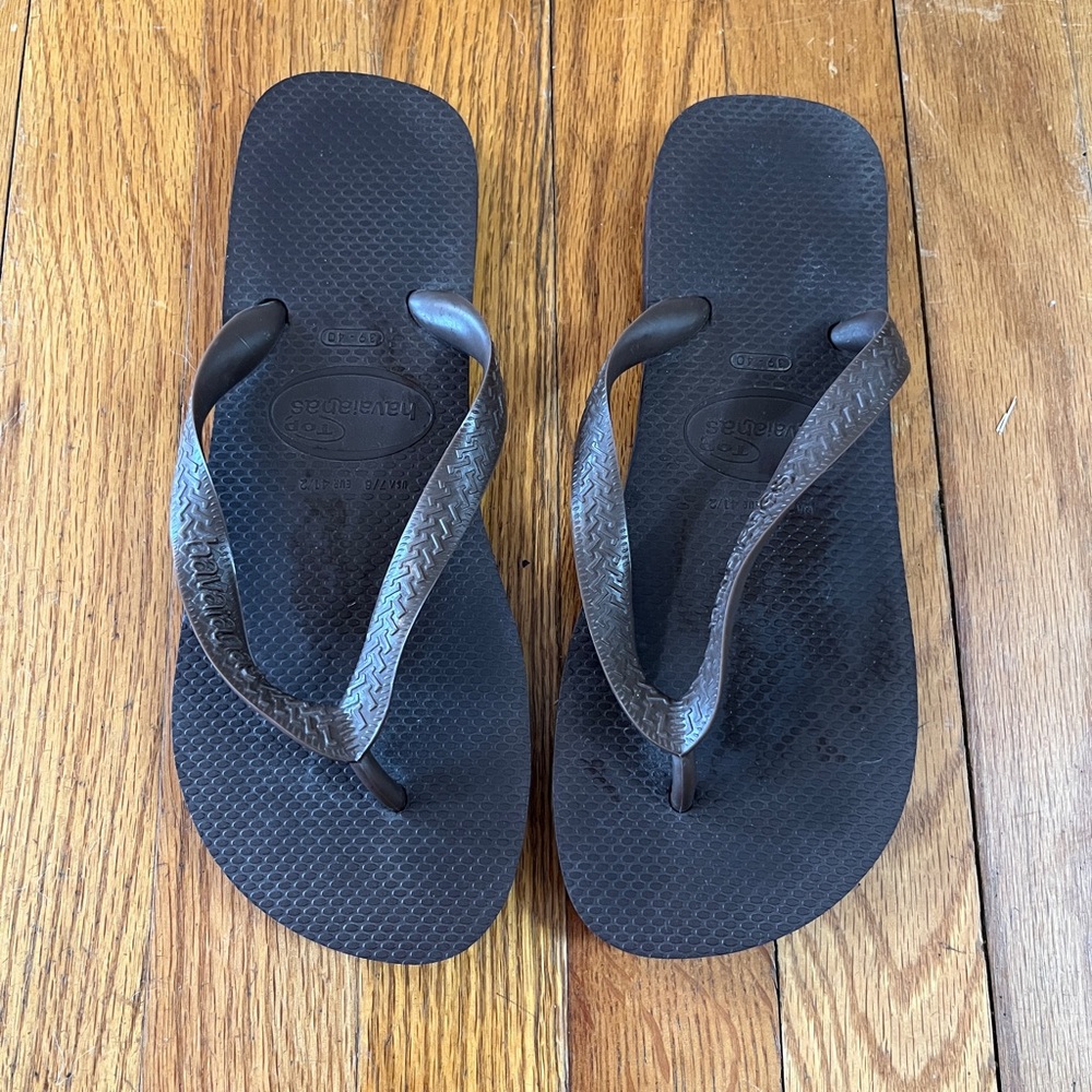 Havaianas Brown Flip Flops
